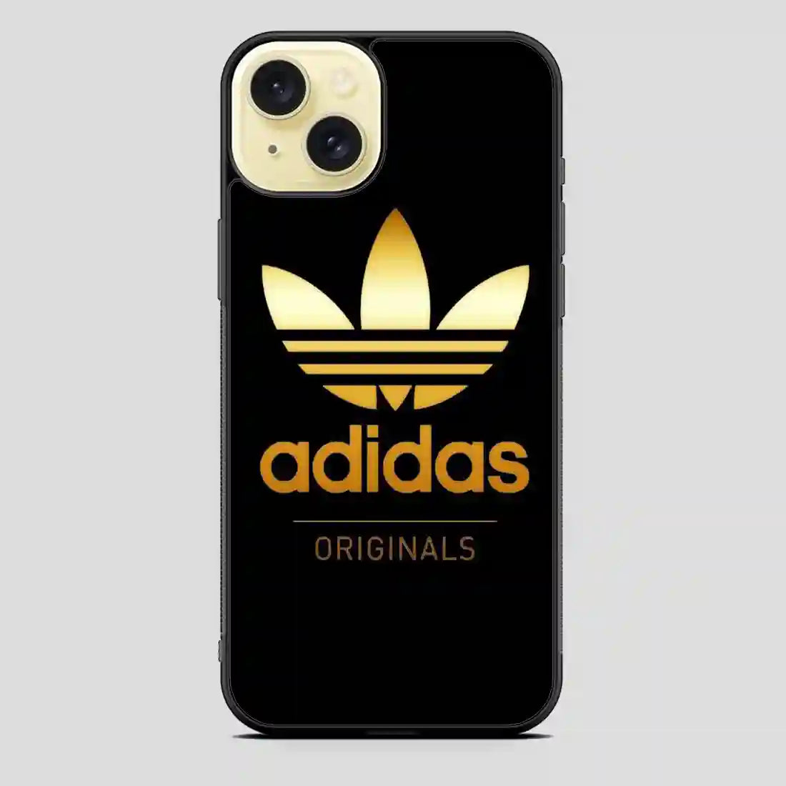 Adidas Brown Original iPhone 15 Plus Case