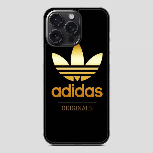 Adidas Brown Original iPhone 15 Pro Case