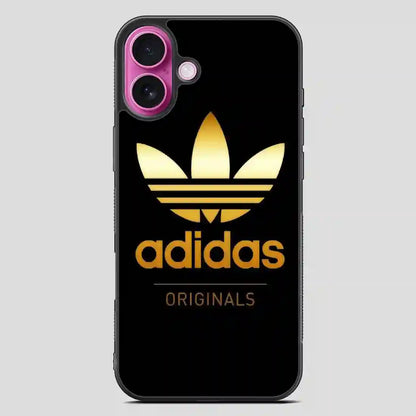 Adidas Brown Original iPhone 16 Plus Case