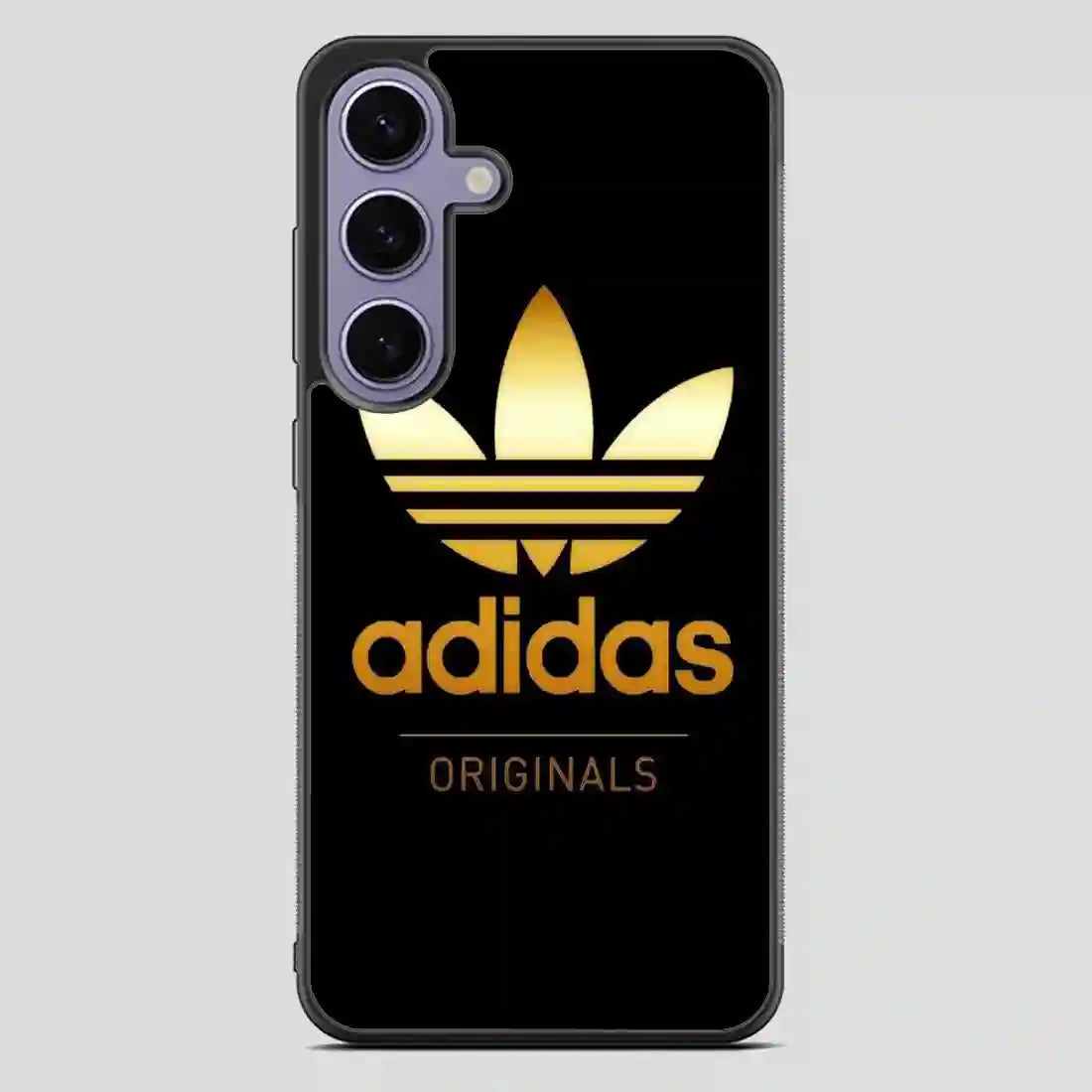 Adidas Brown Original Samsung Galaxy S23 FE Case