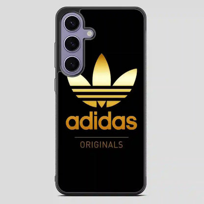 Adidas Brown Original Samsung Galaxy S23 FE Case