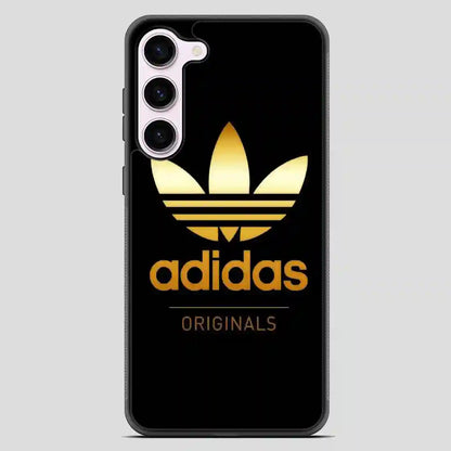 Adidas Brown Original Samsung Galaxy S23 Case