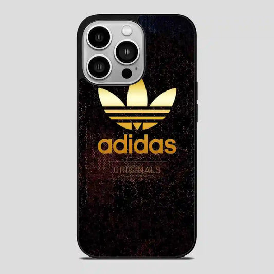 Adidas Cool Marble Gold iPhone 14 Pro Case