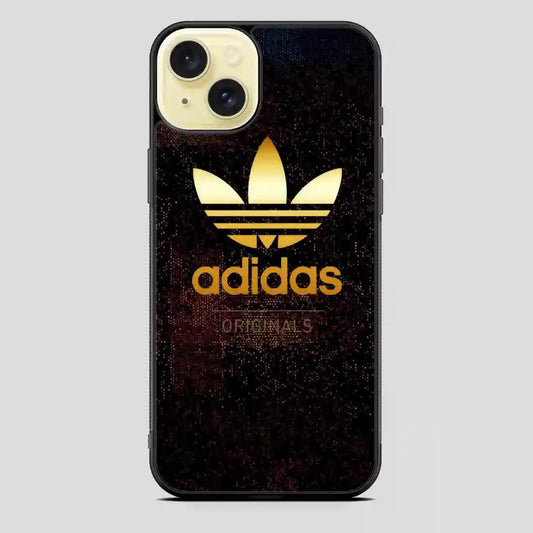 Adidas Cool Marble Gold iPhone 15 Plus Case