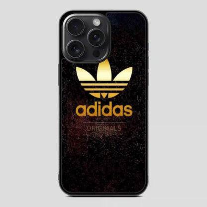 Adidas Cool Marble Gold iPhone 15 Pro Case