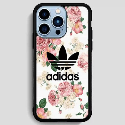 Adidas Flower Pink iPhone 13 Pro Max Case