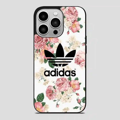 Adidas Flower Pink iPhone 14 Pro Case