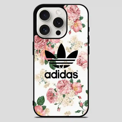 Adidas Flower Pink iPhone 15 Pro Max Case