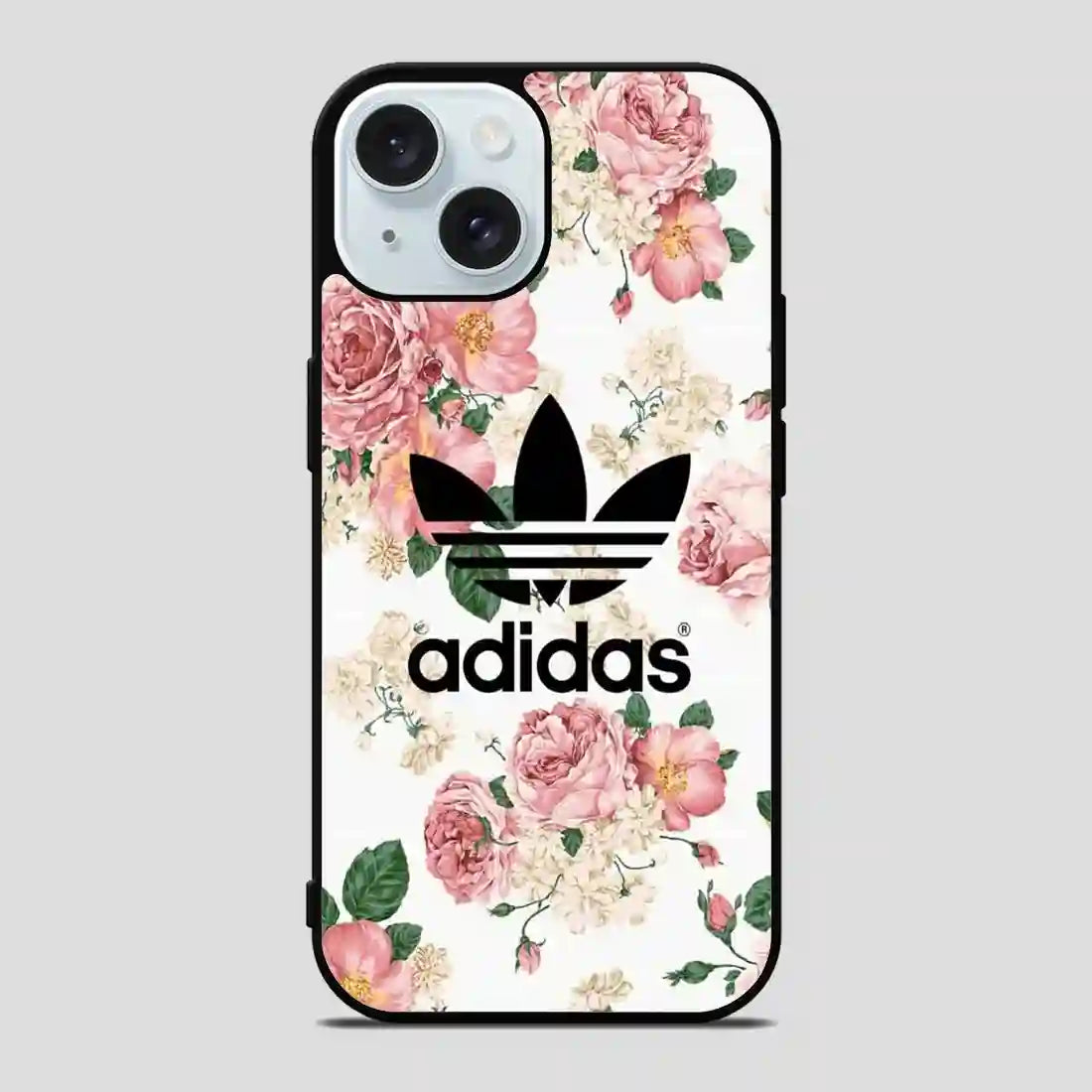 Adidas Flower Pink iPhone 15 Case