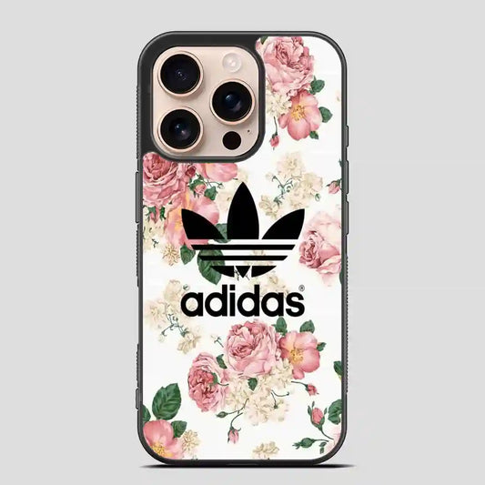 Adidas Flower Pink iPhone 16 Pro Case