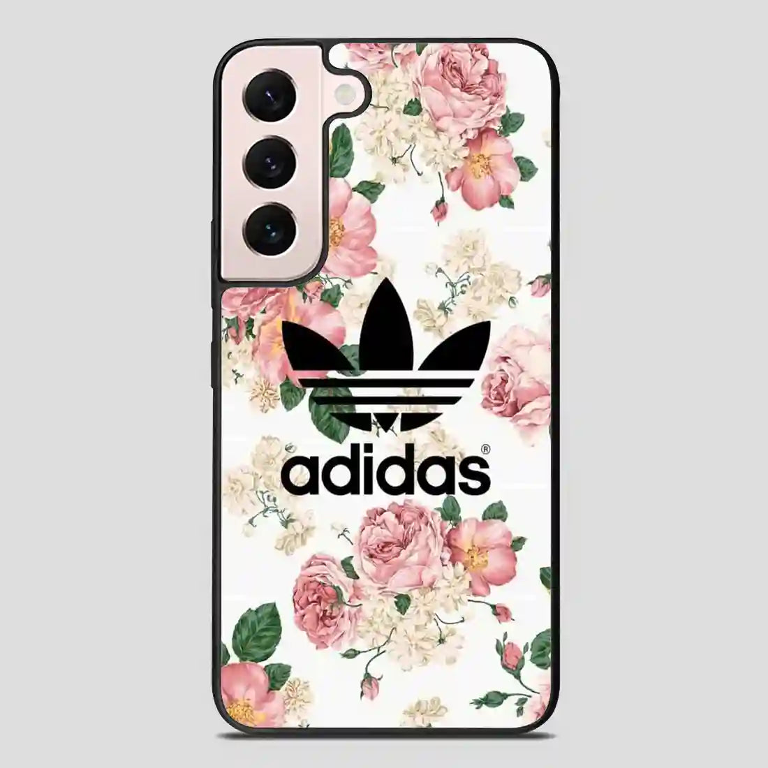 Adidas Flower Pink Samsung Galaxy S22 Plus Case