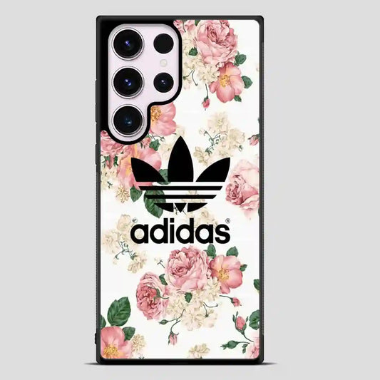 Adidas Flower Pink Samsung Galaxy S23 Ultra Case