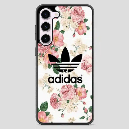 Adidas Flower Pink Samsung Galaxy S23 Case