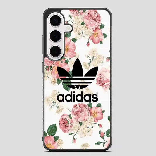 Adidas Flower Pink Samsung Galaxy S24 Plus Case