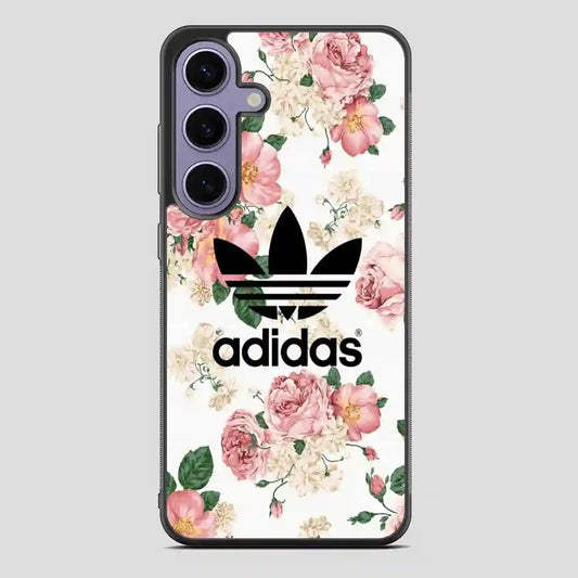 Adidas Flower Pink Samsung Galaxy S24 Case