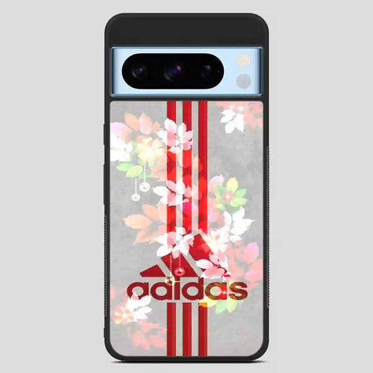 Adidas Flower Red Google Pixel 8 Pro Case