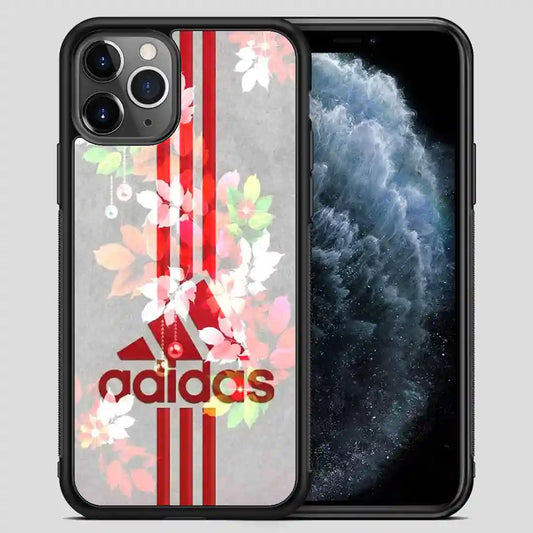 Adidas Flower Red iPhone 11 Pro Max Case