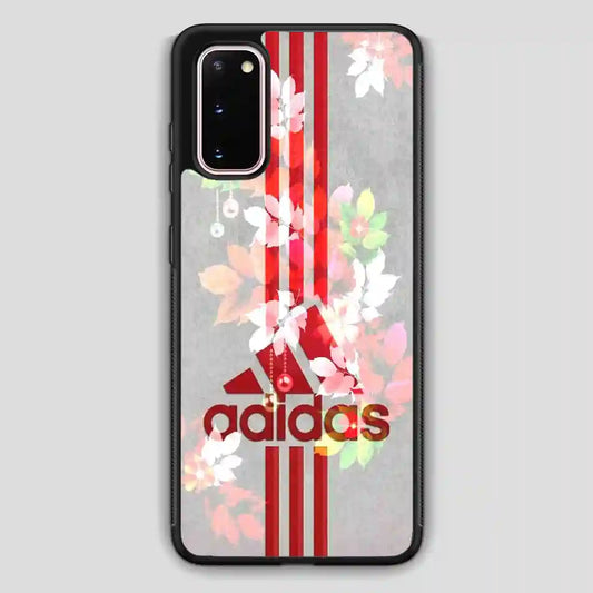 Adidas Flower Red Samsung Galaxy S20 Case