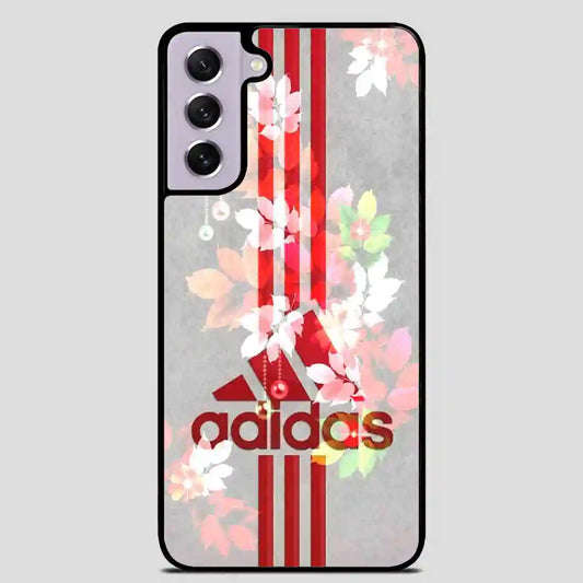 Adidas Flower Red Samsung Galaxy S21 Case