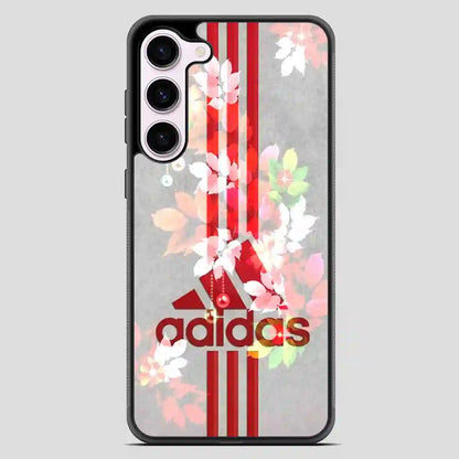 Adidas Flower Red Samsung Galaxy S23 Case