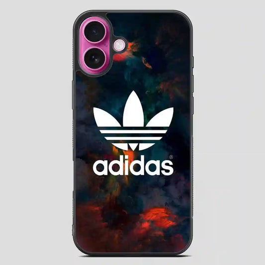 Adidas Galaxy Nebula iPhone 16 Plus Case