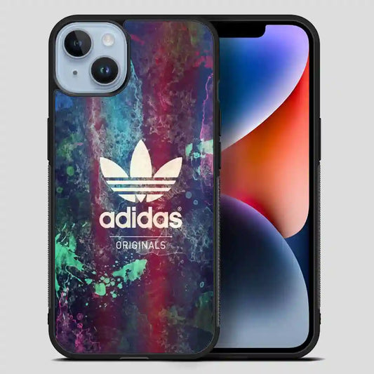 Adidas Galaxy Red iPhone 14 Plus Case