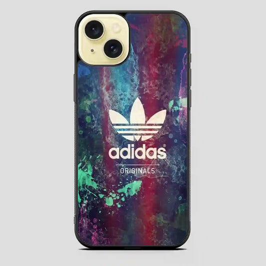 Adidas Galaxy Red iPhone 15 Plus Case