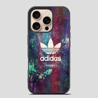 Adidas Galaxy Red iPhone 16 Pro Case