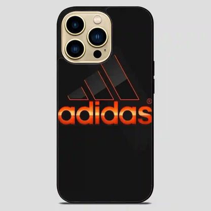 Adidas Graphic Red Fire iPhone 14 Pro Max Case