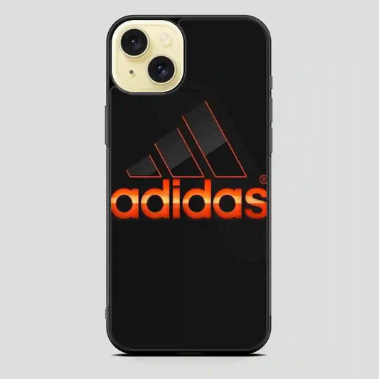 Adidas Graphic Red Fire iPhone 15 Plus Case