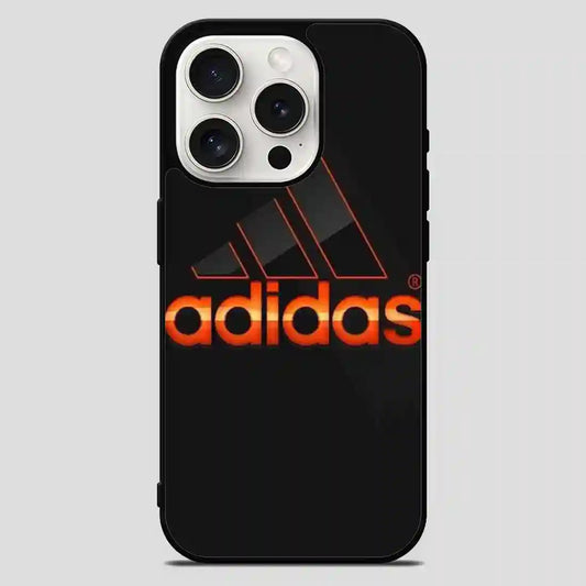 Adidas Graphic Red Fire iPhone 15 Pro Max Case