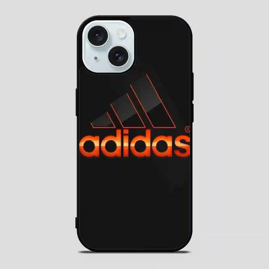 Adidas Graphic Red Fire iPhone 15 Case