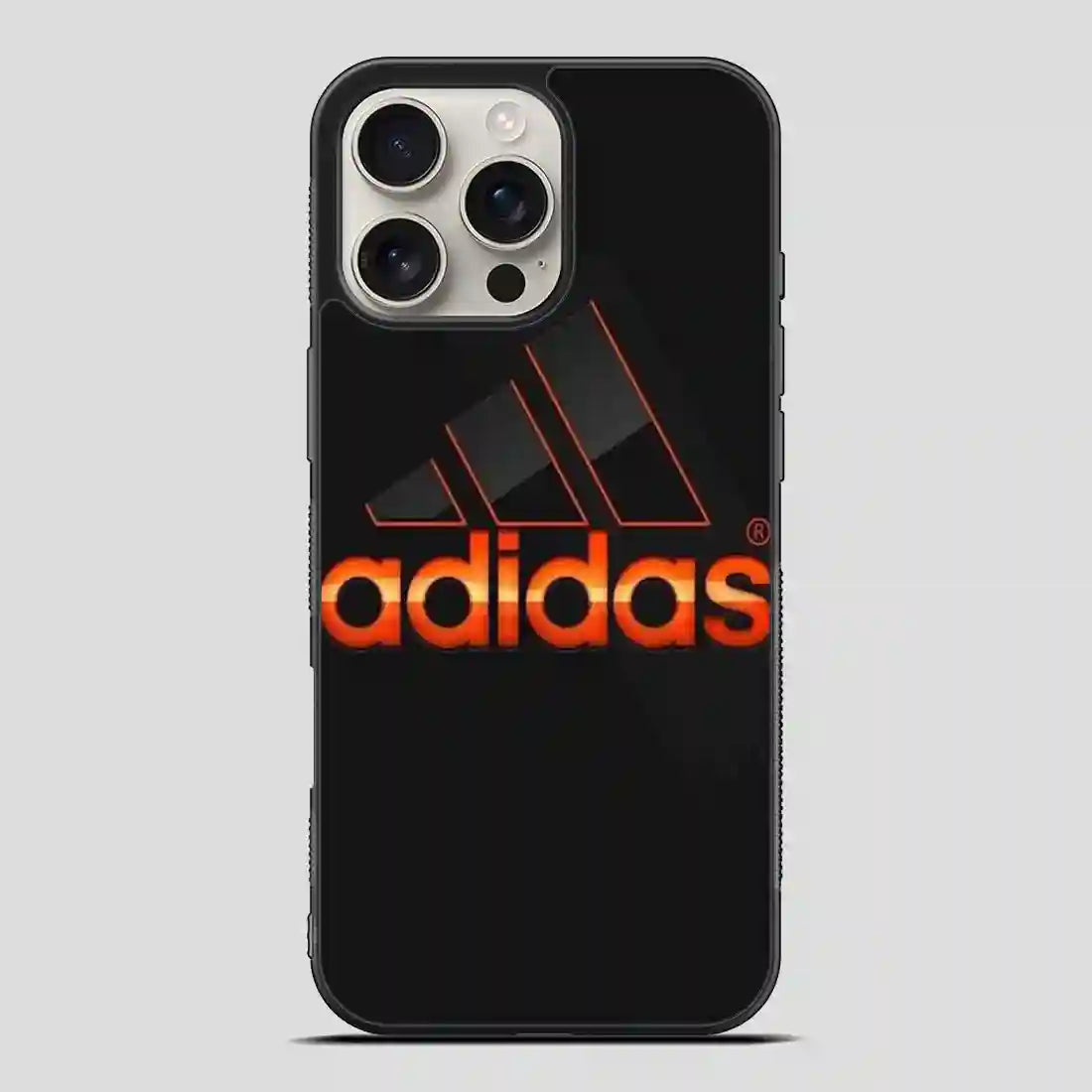 Adidas Graphic Red Fire iPhone 16 Pro Max Case