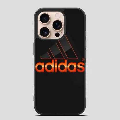 Adidas Graphic Red Fire iPhone 16 Pro Case