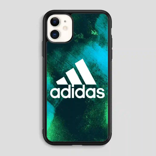 Adidas Green Galaxy iPhone 11 Case