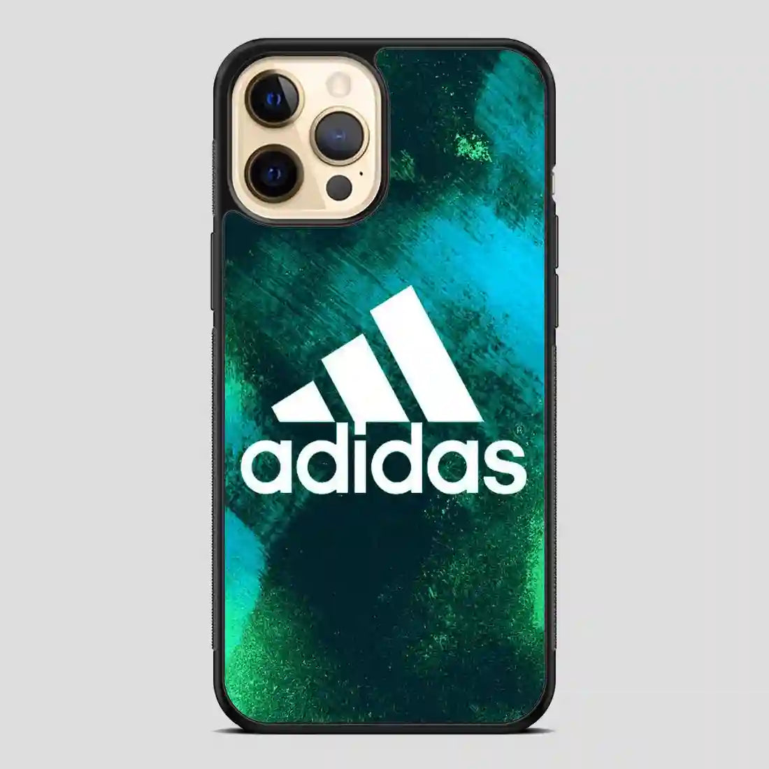 Adidas Green Galaxy iPhone 12 Pro Case