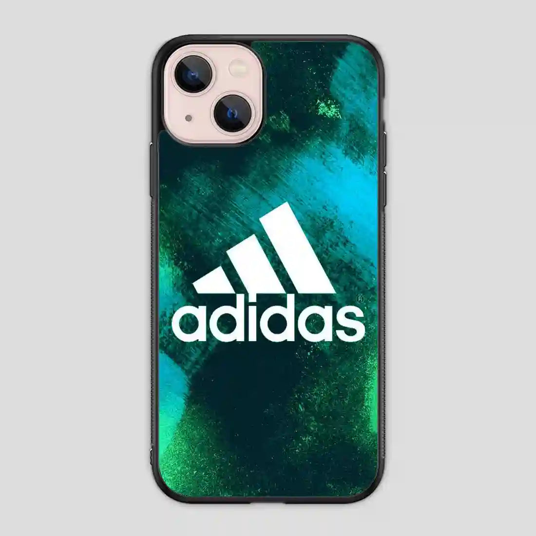 Adidas Green Galaxy iPhone 13 Mini Case