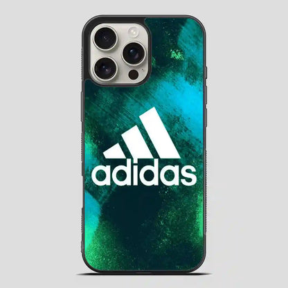 Adidas Green Galaxy iPhone 16 Pro Max Case