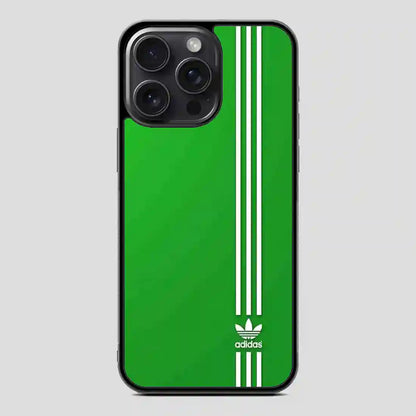 Adidas Green iPhone 15 Pro Case