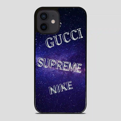 Adidas Gucci Supreme Nike Galaxy iPhone 12 Mini Case