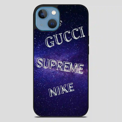 Adidas Gucci Supreme Nike Galaxy iPhone 13 Case