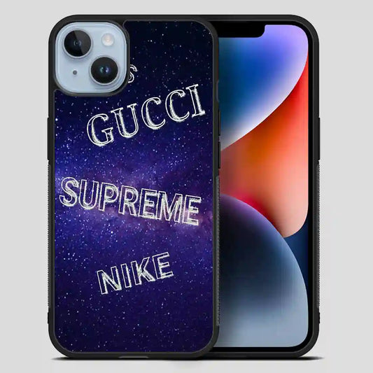 Adidas Gucci Supreme Nike Galaxy iPhone 14 Plus Case