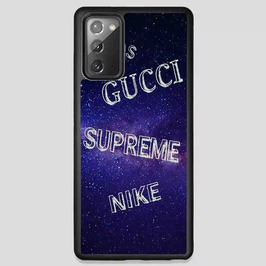 Adidas Gucci Supreme Nike Galaxy Samsung Galaxy Note 20 Case