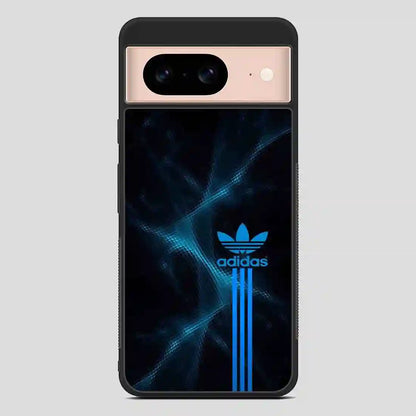 Adidas Logo Art Blue Google Pixel 8 Case