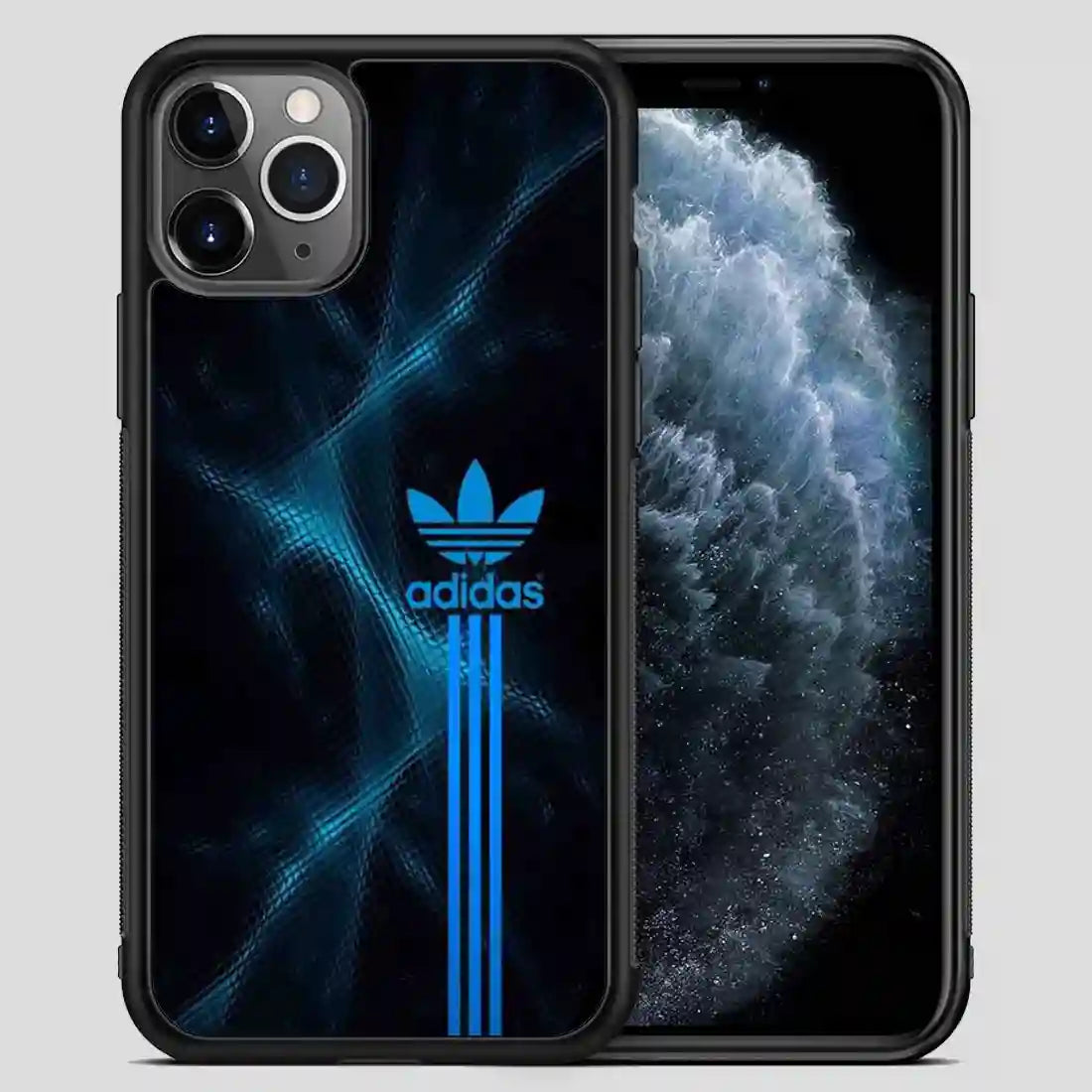 Adidas Logo Art Blue iPhone 11 Pro Max Case