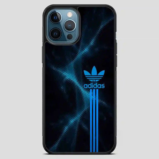 Adidas Logo Art Blue iPhone 12 Pro Max Case