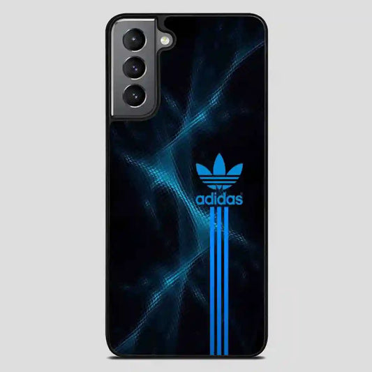 Adidas Logo Art Blue Samsung Galaxy S21 FE Case