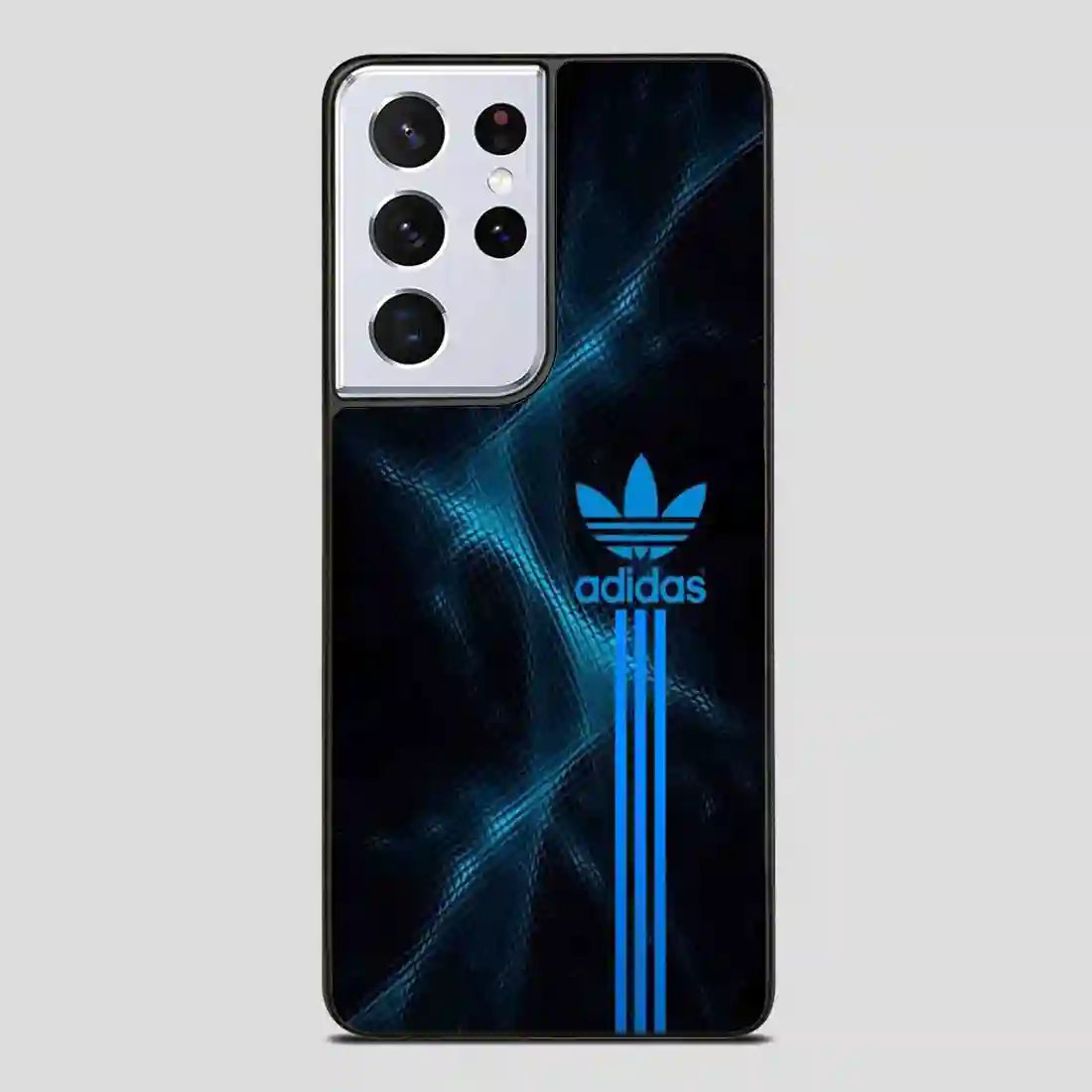 Adidas Logo Art Blue Samsung Galaxy S21 Ultra Case