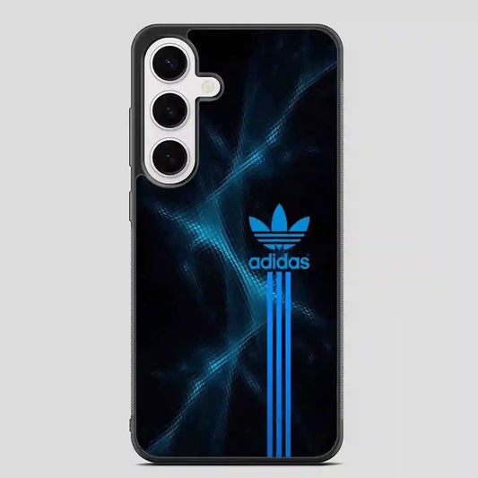 Adidas Logo Art Blue Samsung Galaxy S24 Plus Case