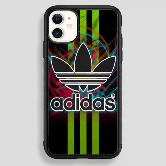 Adidas Logo Art Green iPhone 12 Case